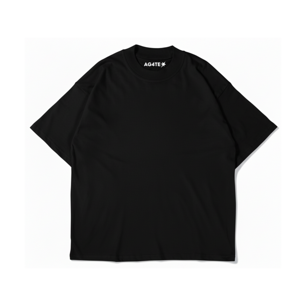 Boxy Fit Tee 250g | Color Black